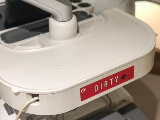 Clean & Dirty Vinyl Stickers (Pack of 50)